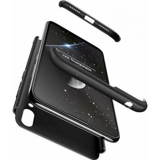 360 Full Cover & Temp.Glass Huawei Y7/Y7 Prime 19 Black