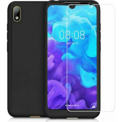 360 Full Cover & Temp.Glass Huawei Y5 19 Black