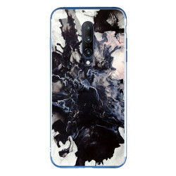 Silicon Marble Case Oneplus 7 Pro SM8 White/Black