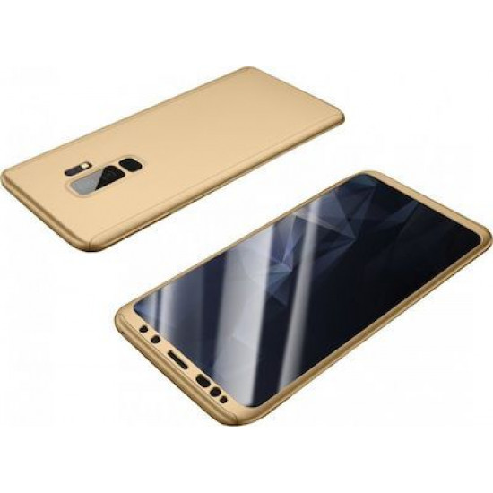 360 Full Cover & Temp.Film Samsung S9 Plus Gold