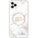 Silicon Marble Case iPhone 11 Pro SM16 White/Gold