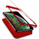 360 Full Cover & Temp.Glass iPhone 11 Pro Max Red