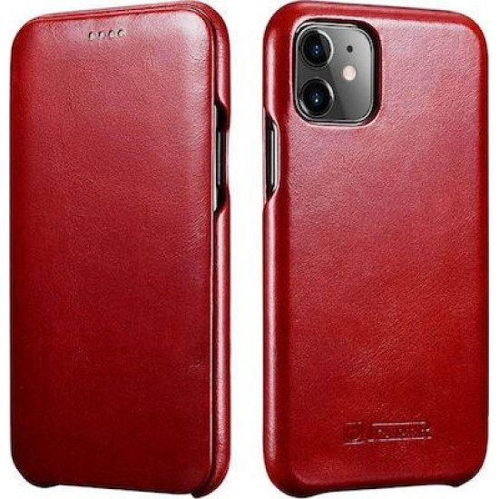iCarer RIX 1102 iPhone 11 Curved Edge Red