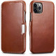 iCarer RIX 1107 iPhone 11 Pro Side-Open Brown
