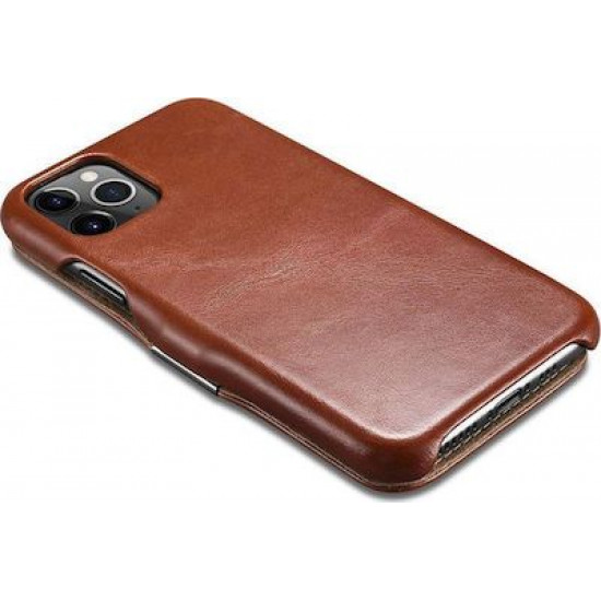 iCarer RIX 1107 iPhone 11 Pro Side-Open Brown