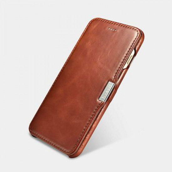 iCarer RIX 1107 iPhone 11 Pro Side-Open Brown