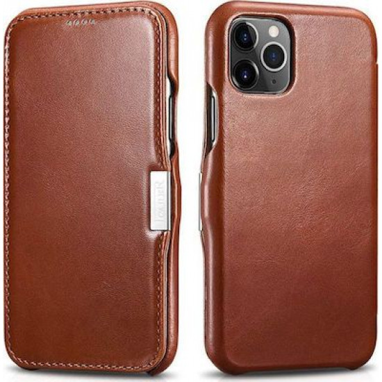 iCarer RIX 1109 iPhone 11 Pro Max Side-Open Brown