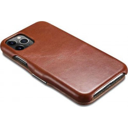 iCarer RIX 1109 iPhone 11 Pro Max Side-Open Brown
