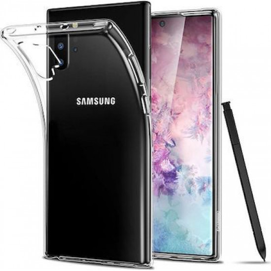 Silicon Case 0.3mm For Samsung Note 10 Plus Clear