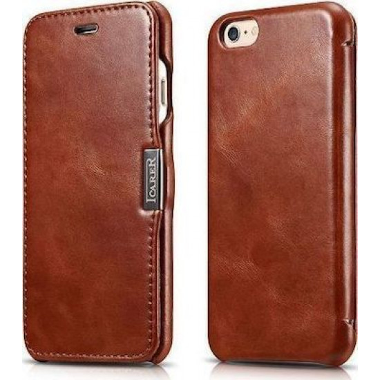 iCarer RIP 612 iPhone 6/6S Side-Open Brown