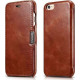iCarer RIP 612 iPhone 6/6S Side-Open Brown