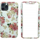 360 Full Cover Marble & Temp.Glass iPhone 11 Pro Max MC30 Floral