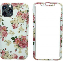 360 Full Cover Marble & Temp.Glass iPhone 11 Pro MC30 Floral