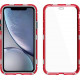 360 Full Cover & Temp.Glass iPhone XR Red