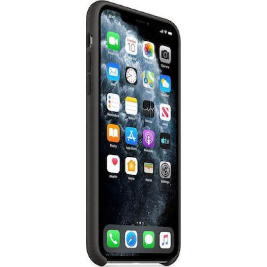 Silicon Case  For IPHONE 11 Pro Max Black
