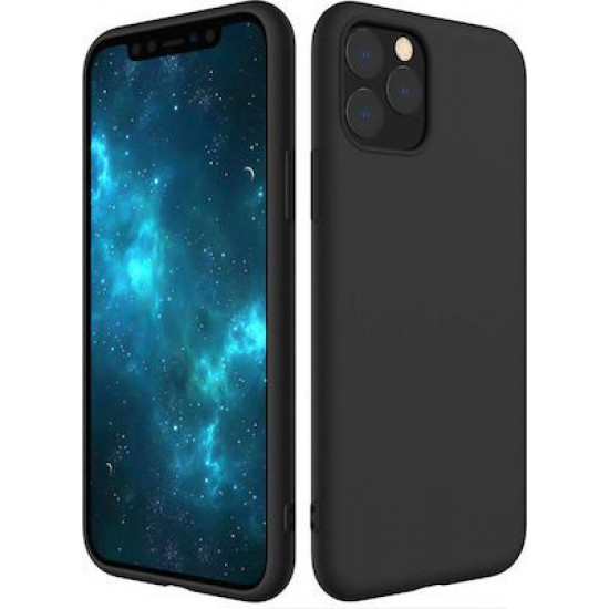 Silicon Case  For IPHONE 11 Pro Max Black