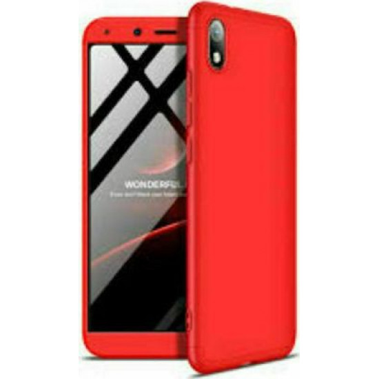 360 Full Cover & Temp.Glass Xiaomi Redmi 7A Red