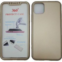 360 Full Cover & Temp.Glass iPhone 11 Pro Max Gold