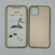 360 Full Cover & Temp.Glass iPhone 11  Gold
