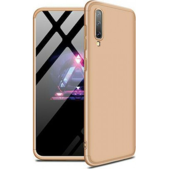 360 Full Cover & Temp.Glass Samsung A50/A30s Gold