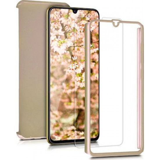 360 Full Cover & Temp.Glass Samsung A50/A30s Gold