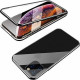 Tempered Glass Front+Back Magnetic For iPhone 11 Pro Black