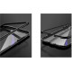Tempered Glass Front+Back Magnetic For iPhone 11 Pro Black