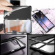 Tempered Glass Front+Back Magnetic For iPhone 11 Pro Black