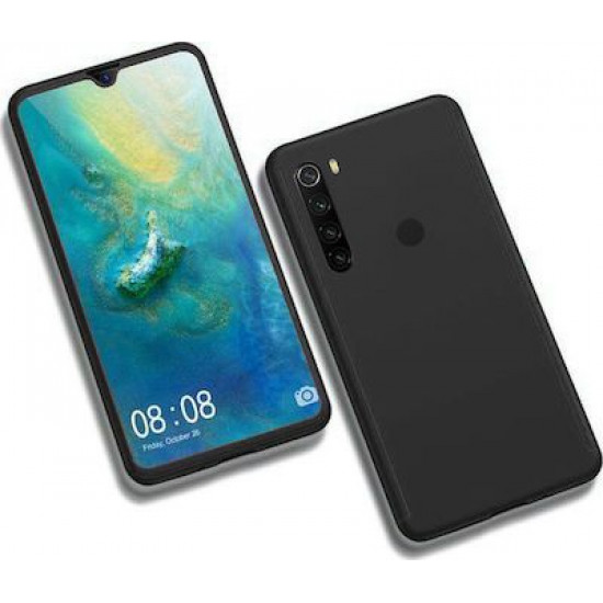 360 Full Cover & Temp.Glass Xiaomi Note 8  Black
