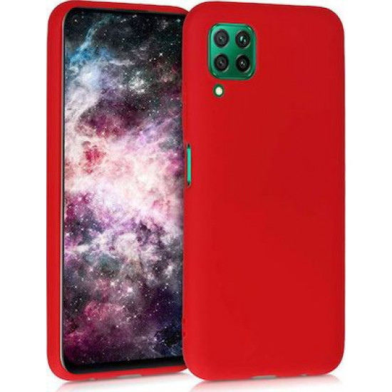 My Colors Liquid Silicon For Huawei P40 Lite  Red