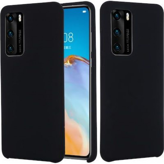 My Colors Liquid Silicon For Huawei P40  Black