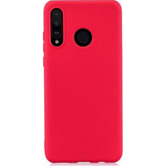 My Colors Liquid Silicon For Huawei P40 Lite E Red