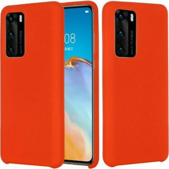 My Colors Liquid Silicon For Huawei P40  Red