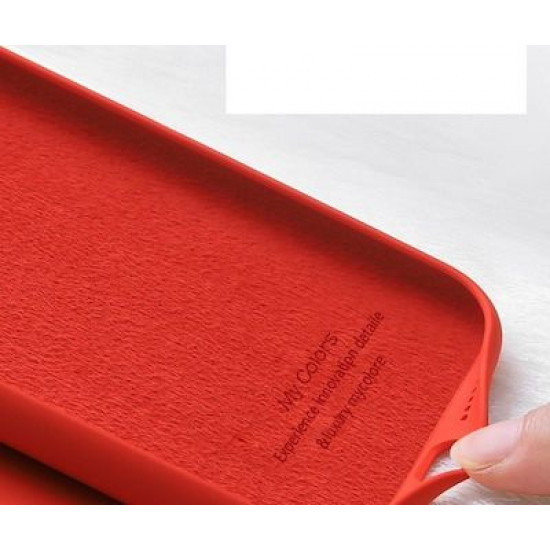 My Colors Liquid Silicon For Huawei P40  Red