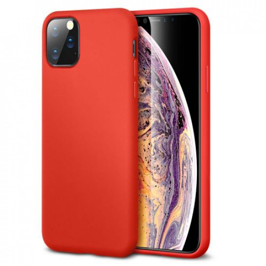 My Colors Liquid Silicon For iPhone 11 Pro  Red