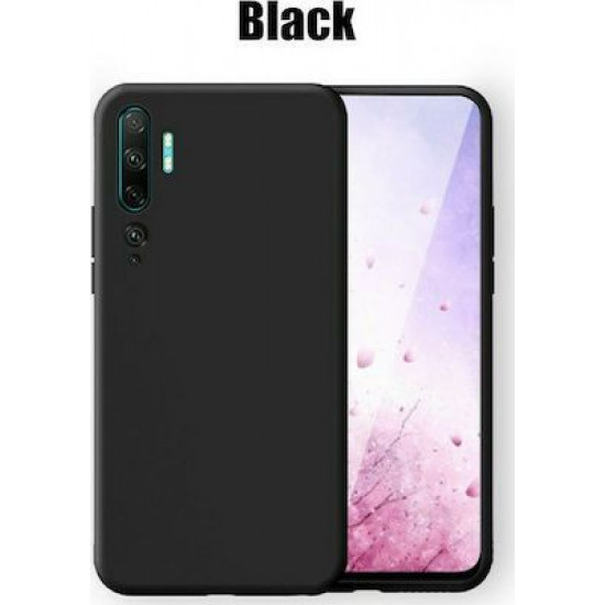 My Colors Liquid Silicon For Xiaomi Mi Note 10/Mi Note 10 Pro Black