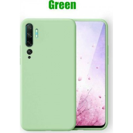 My Colors Liquid Silicon For Xiaomi Mi Note 10/Mi Note 10 Pro Light Green