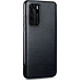 iCarer RHP 40001 Huawei P40 Genuine Leather Back Cover Black