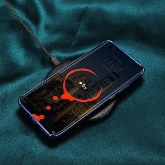 iCarer RHP 40001 Huawei P40 Genuine Leather Back Cover Black