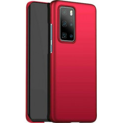 360 Full Cover & Temp.Glass Huawei P40 Pro Red