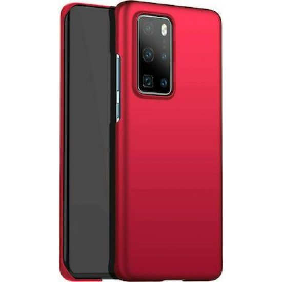 360 Full Cover & Temp.Glass Huawei P40 Pro Red