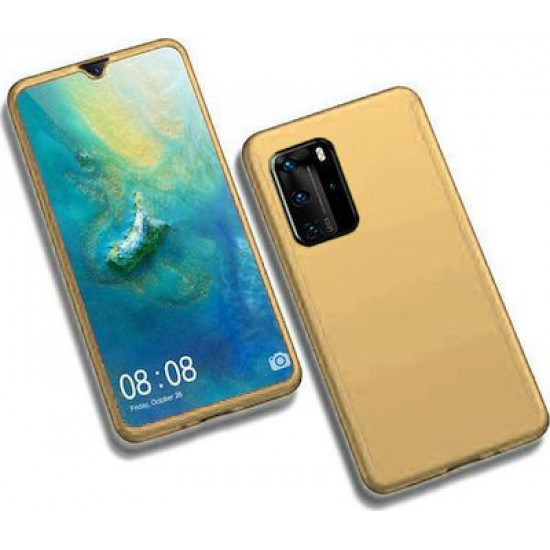 360 Full Cover & Temp.Glass Huawei P40 Gold
