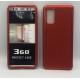 360 Full Cover & Temp.Glass Samsung S20 Red