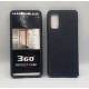 360 Full Cover & Temp.Glass Samsung S20 Black
