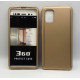 360 Full Cover & Temp.Glass Samsung A71 Gold