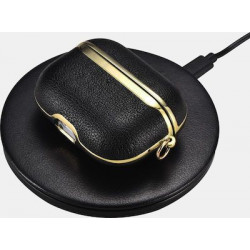 iCarer IAP 054 AirPods Pro Gold Electroplating Case Black+Gold