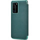 iCarer RHP 40003 HUAWEI P40 Genuine Leather Book Case Green