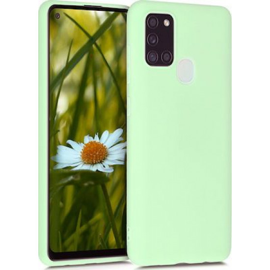 My Colors Liquid Silicon For Samsung A21S Light Green