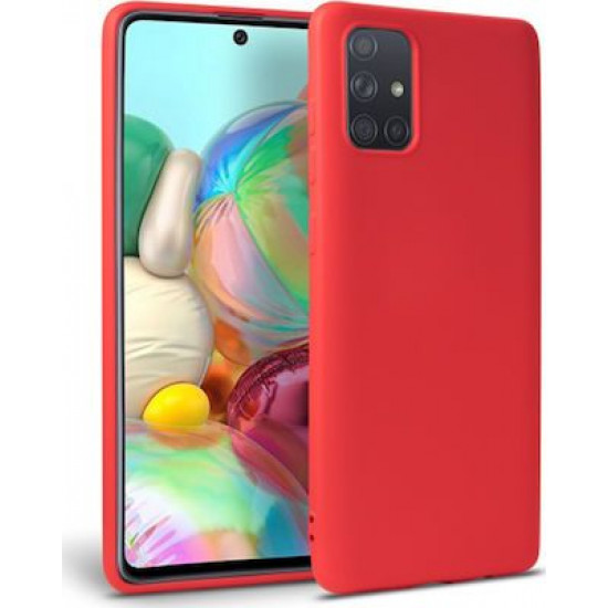 My Colors Liquid Silicon For Samsung A51 Red