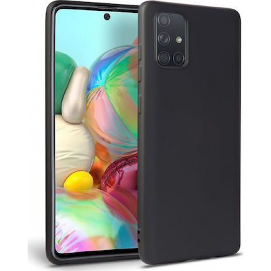 My Colors Liquid Silicon For Samsung A51 Black
